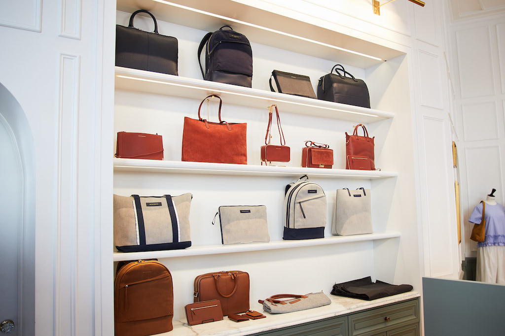 WANT Apothecary_New York_Bag Feature Wall