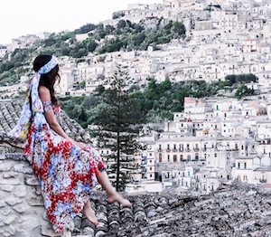 Modica view from Casa Talia