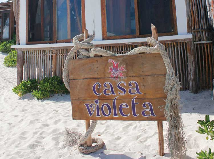Casa Violeta Casa Violeta...hippie chic and stylish yet <br /></noscript> tranquil and secluded all at once. 