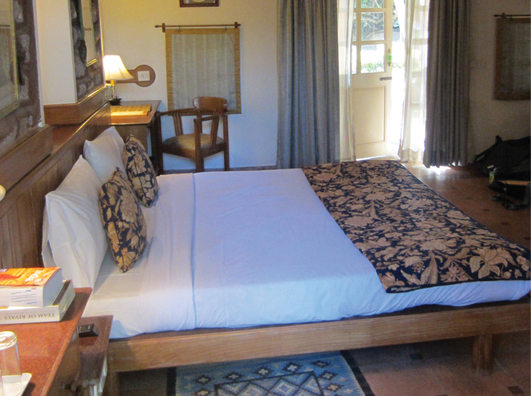 Bal Samand Lake Palace Comfy rooms- decent mattress and <br /></noscript> GREAT shower...good after bucket baths.
