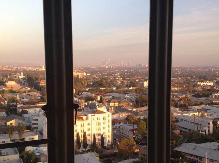 Sunset Tower Breathtaking views of Hollywood and Downtown LA. 