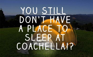 Lucky for you there's a wise soul at Société Perrier with the skinny on the 5 coolest tents to camp in at a music festival.