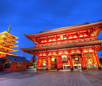 one of Tokyo’s most colourful temples, <br /></noscript>and its oldest