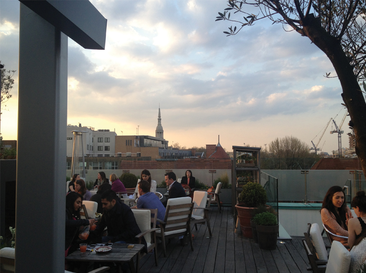 Boundary Really one of London's greatest rooftop restaurants with incredible food.