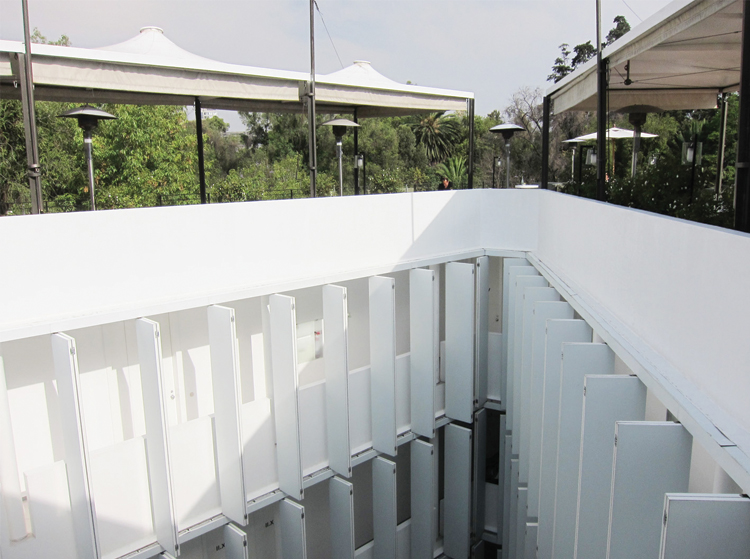 Condesa DF Roof & Hotel view. 
