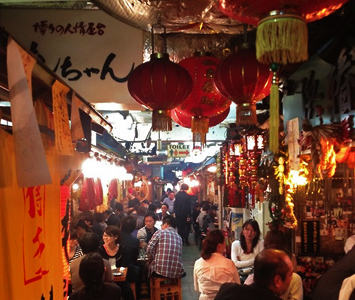 Japanese hawker street food heaven.
