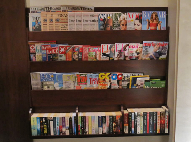 The Chedi Even though you’re secluded, the hotel boutique stocks the latest local and international magazines, as well as some books for a pool read.