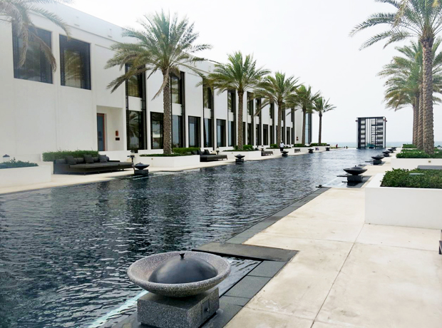 The Chedi  The Infinity pool at The Chedi.