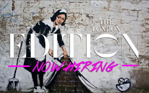 EDITION is coming to London in September and is holding a hiring event Tuesday 25th June in Central London. Click above to send your CV. 