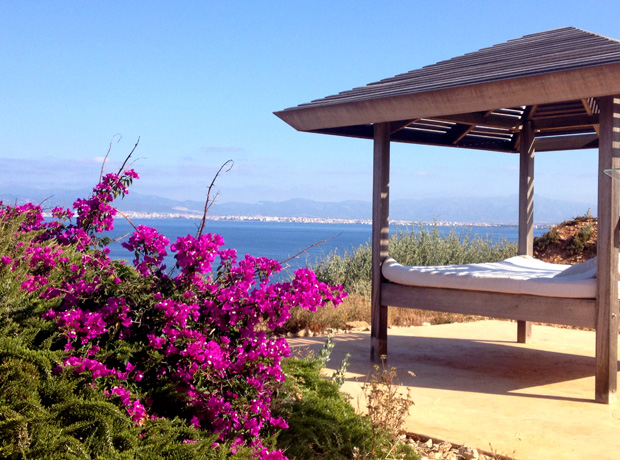 Cap Rocat Every room has a private terrace and daybed overlooking the sea. 