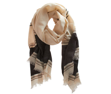 Maiyet Strip Trim Scarf