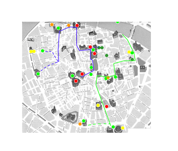 Street map of the old city