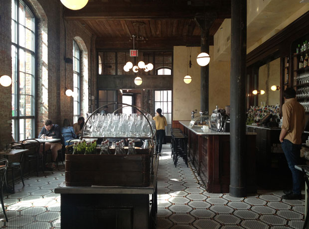 The Wythe Hotel Reynard Restaurant. 