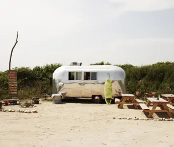 One of the best surf breaks (and people watching) on Long Island