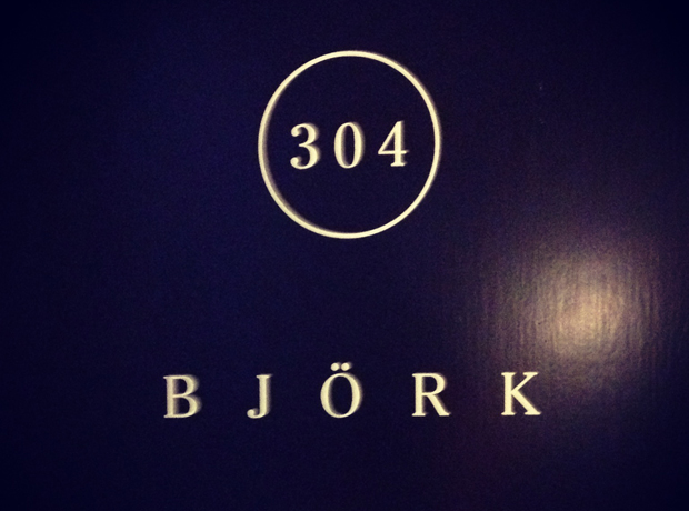 Kvosin Downtown Hotel We found Bjork’s room at our hotel!