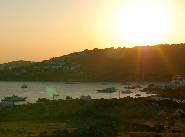 San Giorgio Mykonos A short walk from the hotel will lead you to this epic sunset spot. 