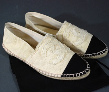 Chanel Canvas Espadrille