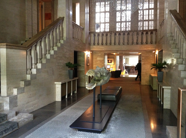 Das Stue The incredibly impressive lobby entrance/grand staircase/alligator. 