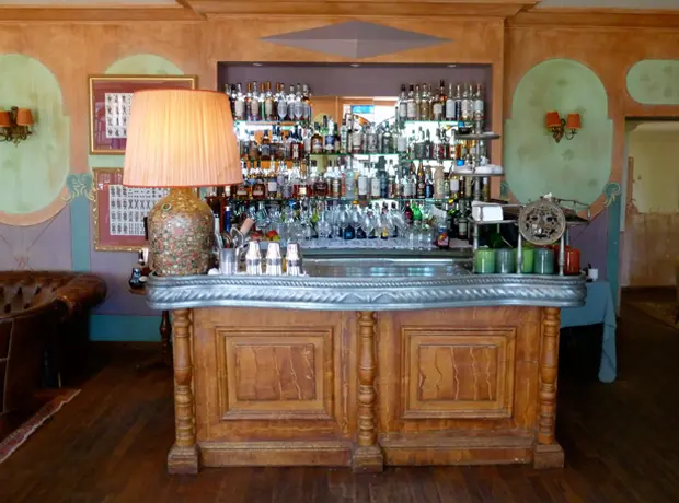 La Signoria Le Sinibaldi, the hotel’s bar.