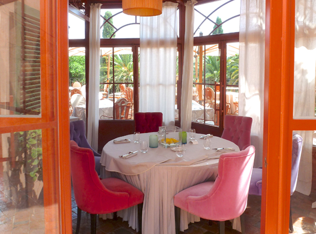 La Signoria La Palmeraie restaurant located in an original 18th Century building.