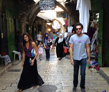 Check out the city’s different flea markets including Machane Yehuda food market and the Arab Souk in the Old City for chachkies.