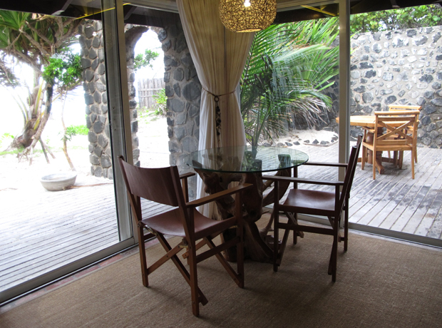 Petit St. Vincent A choice of indoor and outdoor private dining spaces. 