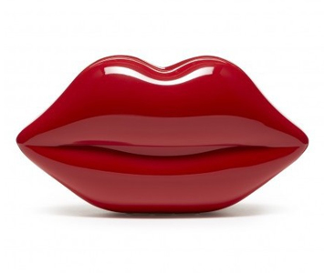 Lulu Guinness Lips clutch