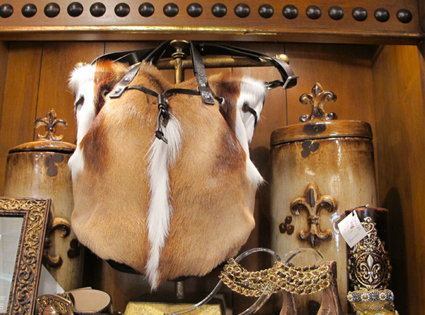 Rancho Valencia Resort & Spa At the resort’s boutique, Sheridan, covetable merchandise includes hand-tooled leather belts, jeweled sandals, and pony-skin bags.