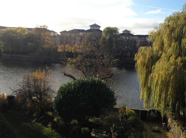 The Bingham Our room facing the river. Can the weeping willows and colours of Autumn be any more romantic?