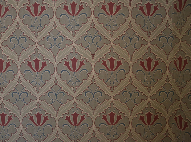 The Gunton Arms More gorgeous wallpaper. 
