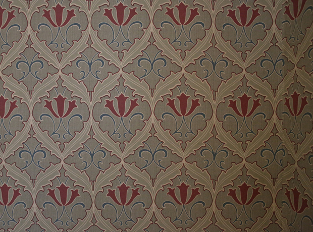 The Gunton Arms More gorgeous wallpaper. 