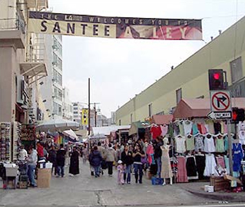 Santee Alley area