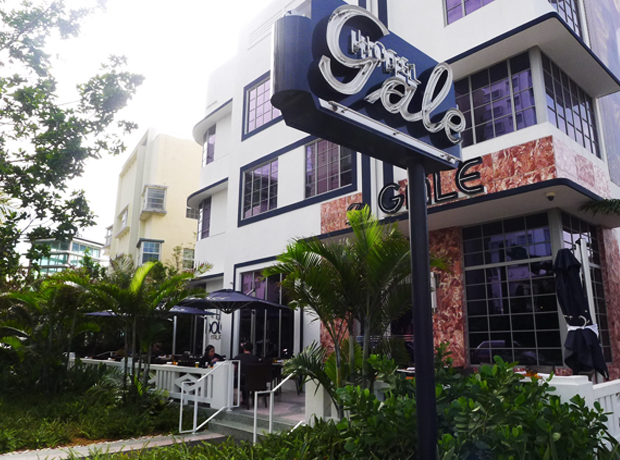 Gale South Beach Hotel entrance. 