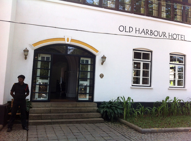 Old Harbour Hotel Old Harbour Hotel - the security have the strongest look in town!