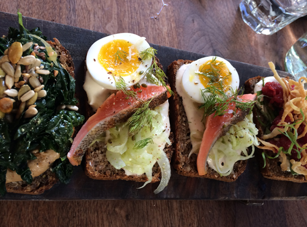 The Parsonage Bar Tartine, just 4 blocks from The Parsonage, is the newest addition to chef Alice Waters’ Mission district food empire. Rainbow trout brunch – hits the spot.