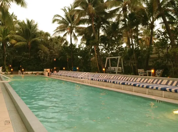 Soho Beach House Tranquil & relaxing for a South Beach pool. 