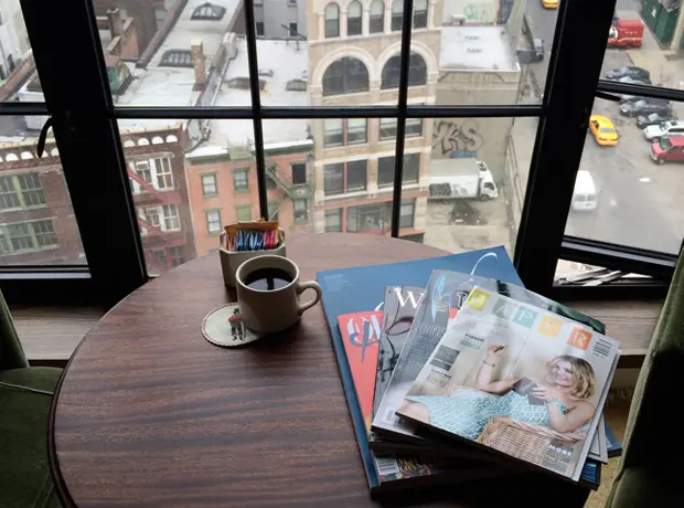 The Bowery Hotel More coffee, please. 