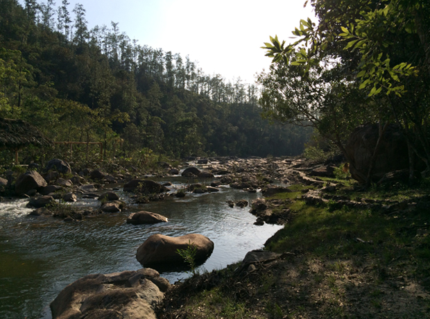 GAIA Riverlodge The view at Big Rock. I mean…