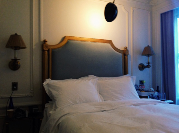 The Marlton Teeny tiny rooms! But beautiful & historic.
