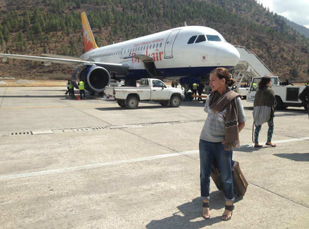 Uma Paro Only nine pilots in the whole world are allowed to fly into Bhutan's national airport.