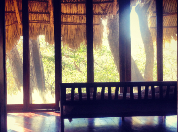 Maderas Village A perfect siesta spot...natural light and a soft breeze.
