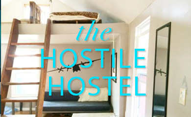 A hostel pop-up experiment? The cheapest place to crash in Rockaway Beach? The best way to avoid hauling your board back on the subway? We'll take it!