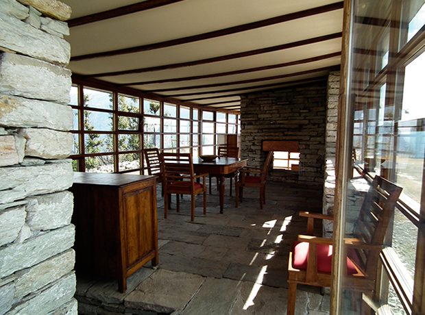 360º Leti Communal dining and “reception” area.