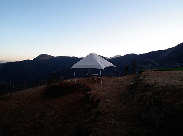 360º Leti Outdoor setup, open for breakfast and lunch.