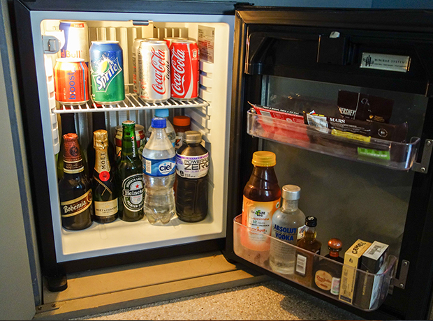 Hotel Escondido Mini bar! 