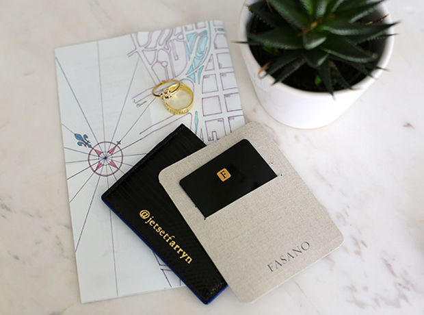 Hotel Fasano Sao Paulo Your key comes equipped with the most perfect hand-illustrated map. 
