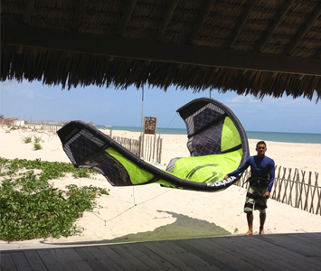 Take a kite surfing course at the hotel
