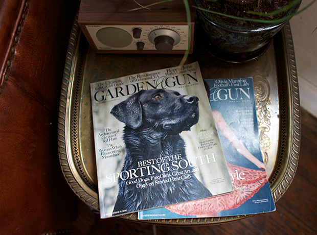 Wm. Farmer and Sons Boarding & Barroom Garden & Gun is always a surprisingly good read.