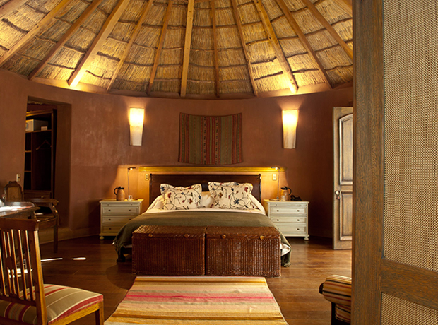 Relais Chateaux Awasi Atacama The round superior suite. 