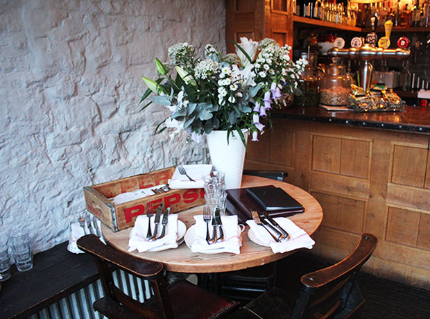 The Wheatsheaf Inn The inside of the garden bar.